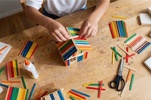 Colored Popsicle Sticks Colored Popsicle Sticks
