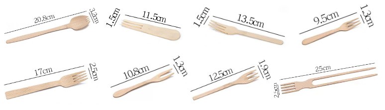 bamboo forks disposable size bamboo forks disposable size